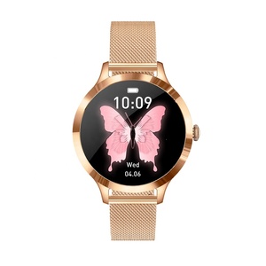 T91 Ultra Small 1.04Inch AMOLED Smart Watch for Women Round Screen Metal Case IP68 <b>Waterproof</b> Fitness Tracker Heart Rate Monitor - Product Image 2
