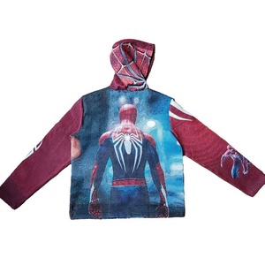 Disponibile per Ordini all'Ingrosso: Felpa con Cappuccio da Uomo con Grafica <span class=keywords><strong>Marvel</strong></span> Spider per l'Autunno, Ecologica e Traspirante in Poliestere/Cotone - Product Image 6