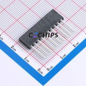 SSQ-110-03-F-S Pin Socket Through hole Component (THT),P=2.54mm Connector 2.54mm Square Hole Through Hole Single Row - Product Image 2