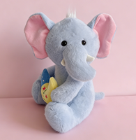 Fabricant de jouets en peluche personnalisés de haute qualité de 25 cm, jouet en peluche éléphant, ours en peluche, jouet en peluche doux