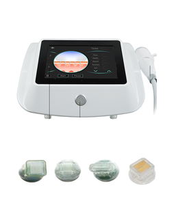 Appareil portable de <span class=keywords><strong>radiofréquence</strong></span> (RF) <span class=keywords><strong>à</strong></span> <span class=keywords><strong>micro</strong></span>-<span class=keywords><strong>aiguilles</strong></span> dorées 64, 25 et 10 <span class=keywords><strong>aiguilles</strong></span> pour le traitement des rides, des cicatrices et de l'acné - Product Image 1