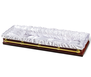 Doublure de <span class=keywords><strong>cercueil</strong></span> XF098 en satin blanc premium avec bordure en dentelle ondulée, doublure de <span class=keywords><strong>cercueil</strong></span> <span class=keywords><strong>moins</strong></span> chère pour les fabricants - Product Image 4