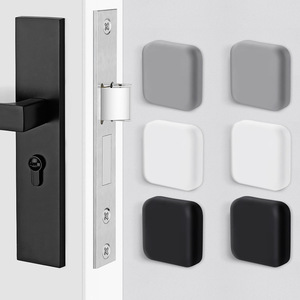 Protector de Puerta Anticolisión de Silicona Esmerilada de 43 mm, Estilo Simple, Montado en la Pared - Product Image 2