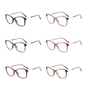 กรอบแว่นตา Cat Eye รุ่น Tr87173 ขนาด 53-18-140 ป้องกันแสงสีฟ้า แฟชั่นสำหรับผู้หญิง กรอบแว่นสายตาแบบมีบริดจ์ขนาดกลาง เลนส์อะซิเตท - Product Image 5