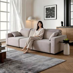 Factory Wholesale Remote Control PU Leather Three Seats Reclining <b>Sliding</b> <b>Bed</b> for Living Room DB001 DB001 Minimalist Design Slee - Product Image 2
