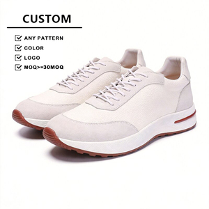Zapatos Casuales de Última Moda para Hombre, Zapatos Planos Versátiles de Diseñador Italiano, Zapatos Deportivos Ligeros - Product Image 1