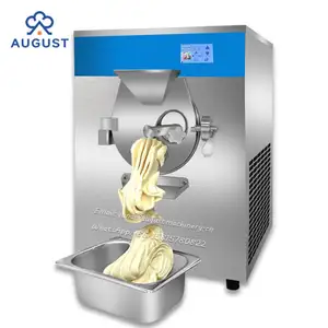 Máquina automática para hacer helados duros, precio de máquina de helados duros, fácil funcionamiento, 32L/H, materia prima de leche