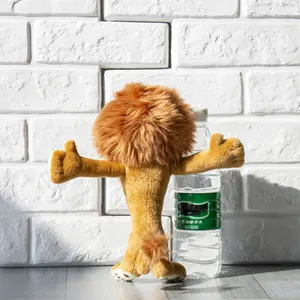 Заводская поставка оптовая продажа 26 см Индивидуальный Логотип Мини мягкая игрушка лев