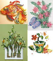 Kit d'outils de quilling DIY SHJ : Stylo à quilling à fente pour enroulement et bouclage, idéal pour projets de papier et de cartes, création de fleurs personnalisées