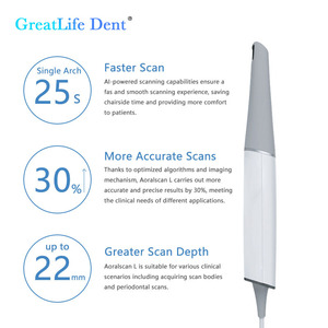 <span class=keywords><strong>Shining</strong></span> <span class=keywords><strong>3D</strong></span> Aoralscan L: Solución de Escaneo Digital Dental Optimizada en la Nube, Aleación de Aluminio Aeronáutico, 1 Año de Garantía, CE ISO - Product Image 3