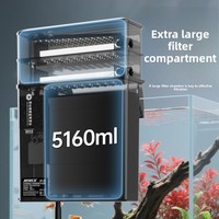 Filtre à goutte-à-goutte hors ligne XP-33 36pro pour aquarium, style cascade, séparation sec-humide, avec filtration, version boîte couleur