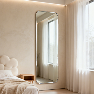 <span class=keywords><strong>Specchio</strong></span> Antico a Bordo Piatto in Alluminio a Tutta Altezza per Decorazione Parete <span class=keywords><strong>Ingresso</strong></span>, <span class=keywords><strong>Specchio</strong></span> da Toeletta, Arredamento Soggiorno - Product Image 1