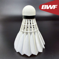 Volant de badminton SNOWPEAK SP-01 en plumes d'oie de qualité supérieure, entièrement en liège naturel, performances excellentes pour les compétitions internationales