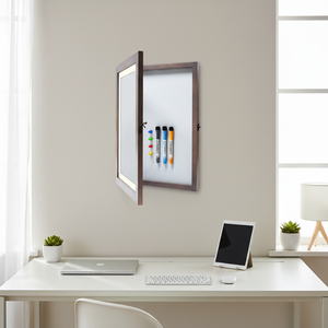 <span class=keywords><strong>Cadre</strong></span> <span class=keywords><strong>photo</strong></span> magnétique en bois UCI, à fixer au mur, personnalisable, pour la décoration murale de la maison, du bureau ou du salon - Product Image 2