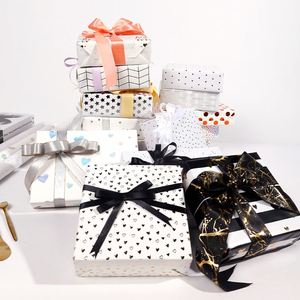 High Quality Wholesale 80g Coated Silicone Christmas Art <b>Paper</b> 43*300cm Luxury Custom <b>Birthday</b> Gift <b>Wrapping</b> Packaging Roll - Product Image 2