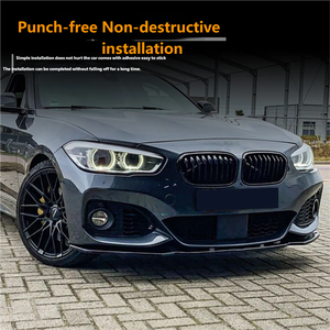 Divisor delantero de labio delantero/Kit de parachoques de alerón aerodinámico-Accesorios de modificación exterior para <span class=keywords><strong>BMW</strong></span> 1 Series F20 F21,2015-2019 - Product Image 4