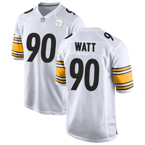 Maillots de football américain personnalisés 2025 pour hommes et femmes, style Pittsburgh, brodés, uniformes sportifs pour jeunes avec logos - Product Image 6
