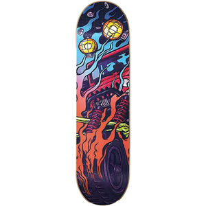 Fabrieksgroothandel Aanpasbaar 31*8 Inch 7-laags Esdoorn Dubbel Omgekeerd Vierwiel <span class=keywords><strong>Skateboard</strong></span> Deck - Product Image 2