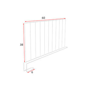 رف تخزين قابل للتعديل مخصص وقوي باللون الرمادي/الأزرق مع أرفف شبكية منفصلة لمحطة شحن كاينياو ومستودع الملابس والشحن السريع - Product Image 6