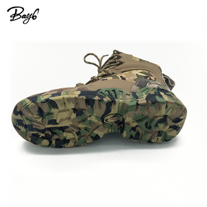 Botas de <span class=keywords><strong>Desierto</strong></span> de Camuflaje al por Mayor, Material de Cuero de Gamuza, Absorción de Sudor - Product Image 5