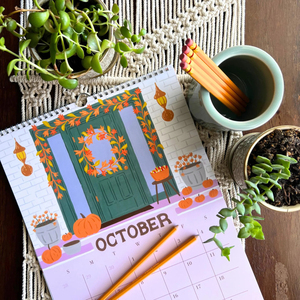 <span class=keywords><strong>Calendrier</strong></span> mural <span class=keywords><strong>Calendrier</strong></span> personnalisé 2026 saisons <span class=keywords><strong>Calendrier</strong></span> illustré - Product Image 6