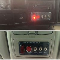 Panneau de commutation d'allumage 12V, panneau de commutation ATV, bouton de démarrage, panneau d'allumage de voiture de course 5 en 1 avec bouton poussoir de démarrage du moteur pour VR