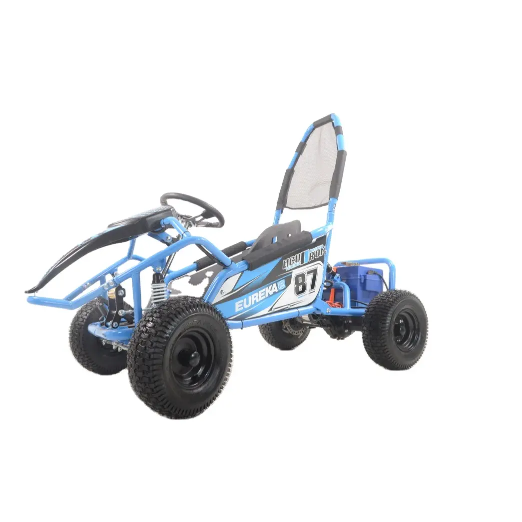 Kids Electric Karting 48V 500W 20Ah Lead-Acid Battery go kart car racing games go karting go karts scooters Factory Directly