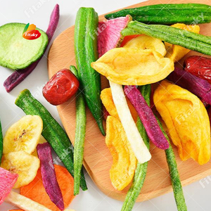 ผักและผลไม้เพื่อสุขภาพผักผักแห้งเป็นชิ้นขนมเอเชียนำเข้าจำนวนมากผักทอดแบบสุญญากาศ - Product Image 2