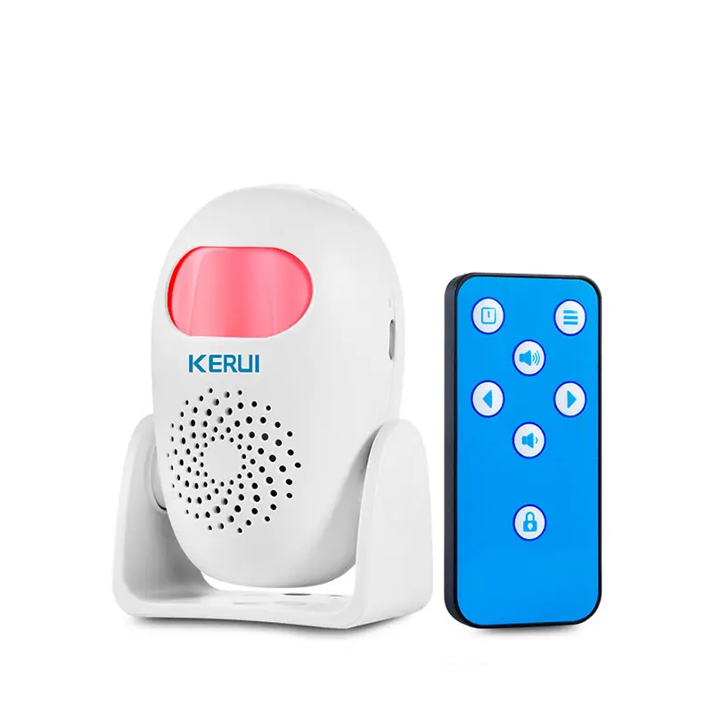 Kerui Smart Home Device Timbre de bienvenida y alarma Tuya Wifi inalámbrico Dispositivo de bienvenida integrado 4 niveles de volumen ajustable