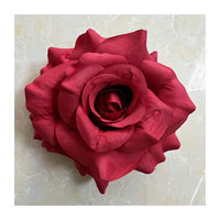 Fleurs murales artificielles en diamant DIY en gros, roses florales de 11 cm, haute fidélité, pour mariage, Noël, nouvelle année ou remise de diplôme