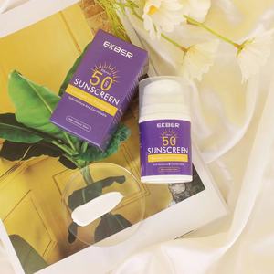 EKBER Mayorista Hidratante Blanqueamiento <span class=keywords><strong>Anti</strong></span> Envejecimiento Arrugas <span class=keywords><strong>SPF</strong></span> <span class=keywords><strong>50</strong></span> Loción Solar Gel Crema Bloqueador Solar Protector Solar - Product Image 4