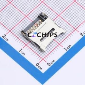 TF01-GZ8PH16 SD Card / Memory Card Connector SMD Connector - Product Image 1