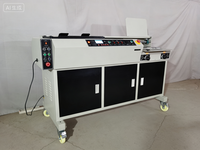 Machine à relier les cahiers A3 électrique commerciale entièrement automatique à colle thermofusible, chauffage rapide 1200W, longueur 450mm