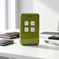 Control Remoto Universal de 4 Botones a 433.92Mhz, Resistente al Agua, para Copiar Códigos de Puertas de Garaje y Abridores de Puertas Enrollables