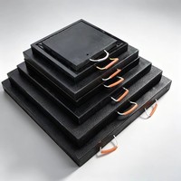Plaques de grue en UHMWPE pour la construction routière, polyéthylène haute densité, haute capacité de charge, imperméables pour le levage