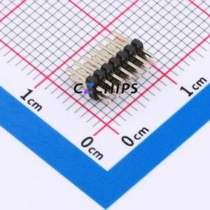 HC-PZ127-7.2L-2x7PZ Pin Header Through hole Component (THT),P=1.27mm Connector 2x7P 1.27mm 1.27mm Pin Header - Product Image 1