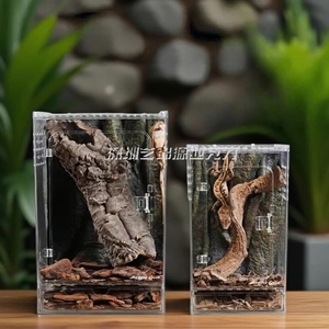 Vi môi trường sống Terrarium bao vây cho các loài bò sát nhỏ Lưỡng Cư nhện không xương sống hiển thị Rack cho cây ở sinh vật - Product Image 1
