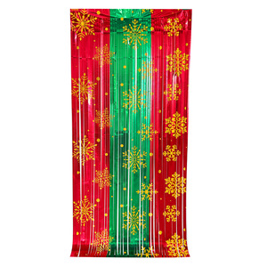 Simli Yağmur Perdesi Metalik Folyo Saçaklı Perde Tinsel Fon Doğum Günü Düğün Bebek Mevlidi Mezuniyet Partisi Süslemesi - Product Image 6