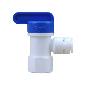 Ro清浄機システムプラスチッククイックコネクトパイプホースRoスペアパーツ給水フィルタークイックフィッティング