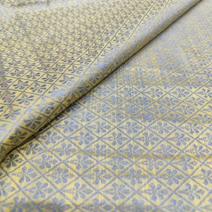 Tela de Seda Cruda de Poliéster Tejida Amarilla Elegante, Ligera, Transpirable, con Aspecto de Seda, para Vestidos de Diseñador, Blusas y Manualidades - Product Image 4