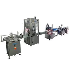 Hone Automatic Double Heads Filling Capping Sealing Labeller Line