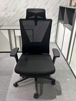 Chaises de bureau sièges chaises de personnel en métal et plastique bon marché