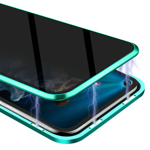 Ốp Hai Mặt Kính Cường Lực Cho <span class=keywords><strong>Iphone</strong></span>, Ốp Lưng Hai Mặt Từ Tính Chống Gián Điệp Bảo Mật Cho <span class=keywords><strong>Iphone</strong></span> <span class=keywords><strong>6</strong></span> 6S Plus 7 8 Plus X Xs Xr Xs Max - Product Image 5