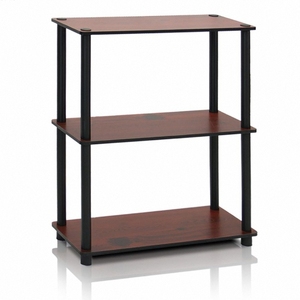 DIY Holz display <span class=keywords><strong>3</strong></span>-Tier Mehrzweck quadratische verstellbare Display-Lager regale Buch Holz regal - Product Image 4