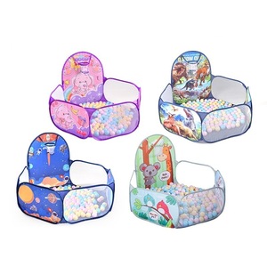 <span class=keywords><strong>Piscine</strong></span> à balles pour enfants Clôture pliable Ocean Ball Toy Tent Baby Play House <span class=keywords><strong>Piscine</strong></span> à balles océanique colorée - Product Image 1
