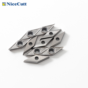 Chất lượng cao <span class=keywords><strong>PCD</strong></span> tráng <span class=keywords><strong>Carbide</strong></span> biến chèn vcgx16 OEM tùy biến cho chế biến nhôm - Product Image 1