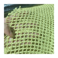 Tissu en maille de fibre aramide haute résistance, ignifuge, résistant aux coupures, isolant thermique, 6 plis, pour pompiers