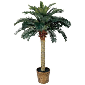 Buen Precio 1,5 m Grande Interior Exterior <span class=keywords><strong>Playa</strong></span> Decorativo Alto y Grande Tópico Artificial Falso Rey Coco <span class=keywords><strong>Palmera</strong></span> Plantas Árbol - Product Image 3