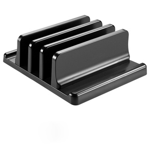 Soporte Vertical de Plástico para Computadora Portátil, Económico, con Ranuras Individuales, Dobles o Triples, Ahorra Espacio en el Escritorio - Product Image 2