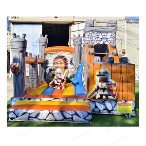 Spider siêu heros người đàn ông Inflatable thư bị trả lại nhà lâu đài Bouncer nhảy Combo với trượt cho trẻ em và người lớn - Product Image 5